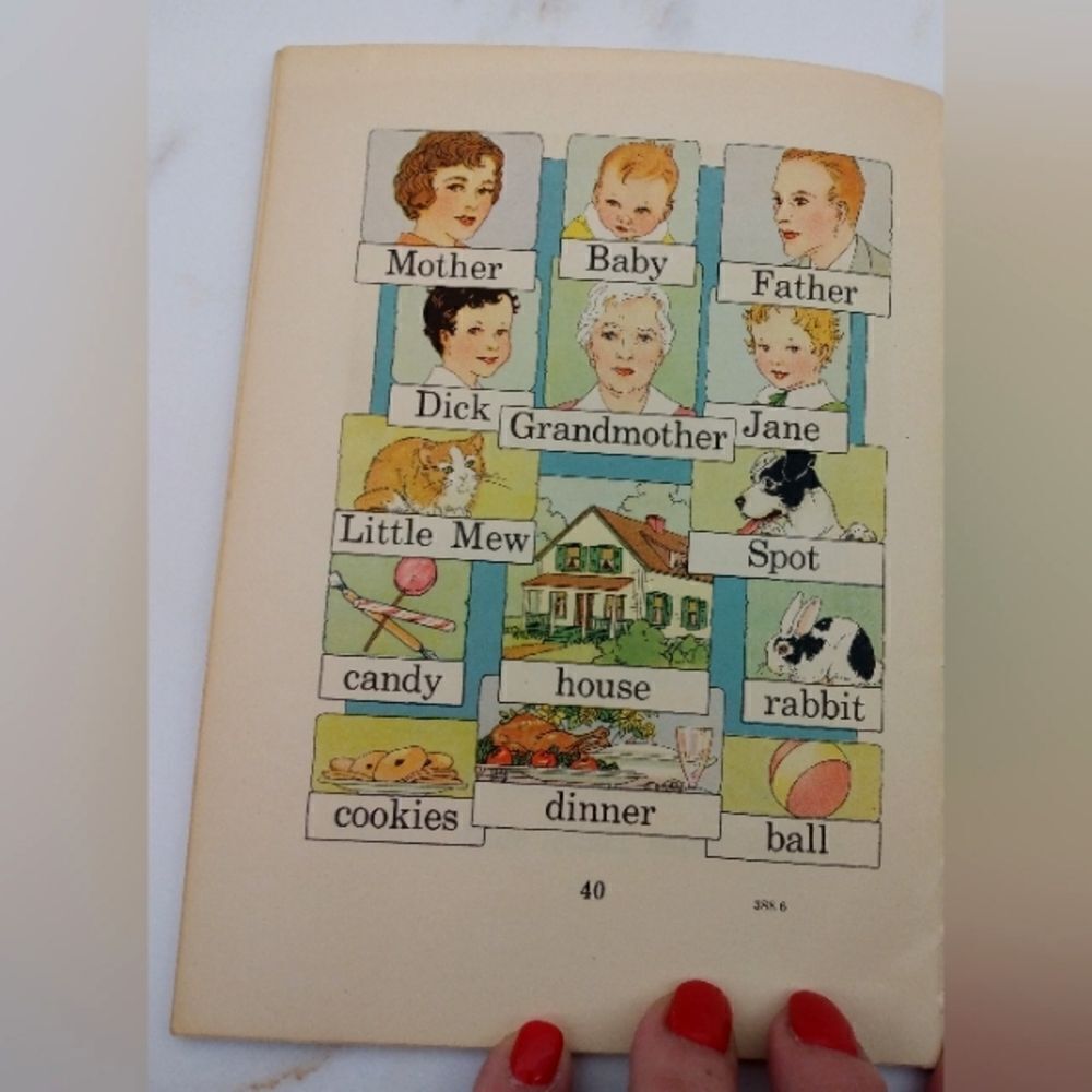 Dick and Jane Curriculum Foundation series Book Elson Gray Vintage - Picture 8 of 14